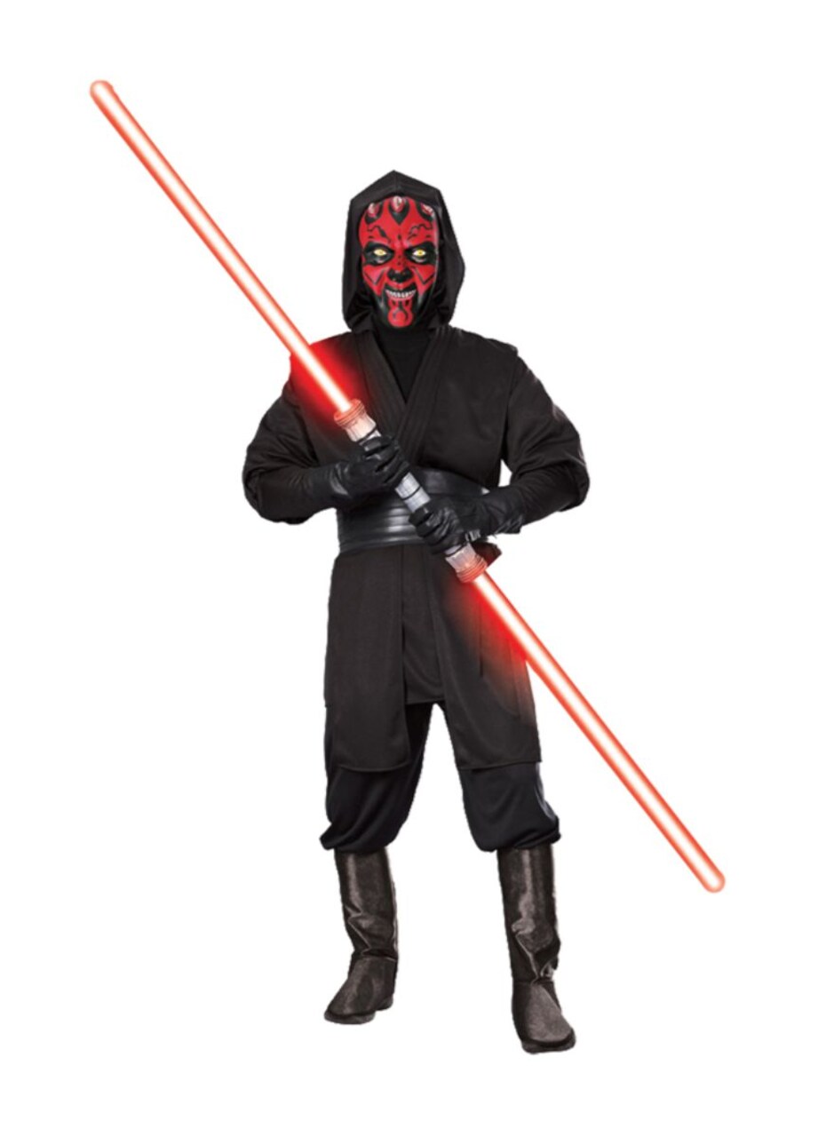 The Costume Center Black and Red Darth Maul Men Adult Halloween Costume - XL